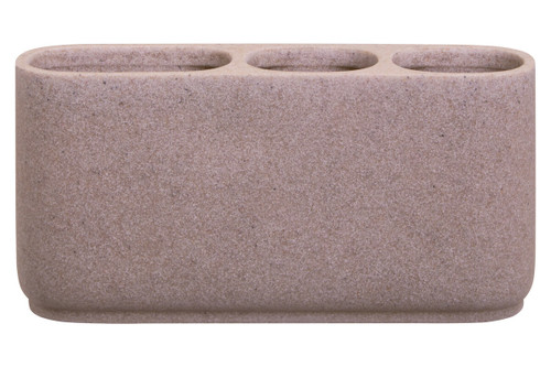 Canyon Large Natural Stone Effect Toothbrush Holder