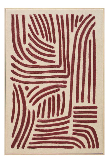 Astratto Textured Linear Abstract Wall Art