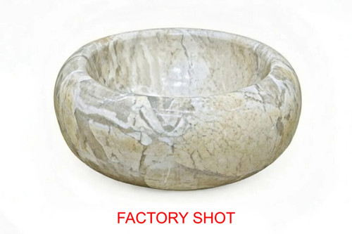 Santino Chocolate Marble Trinket Bowl