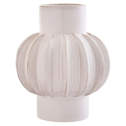Kondo Cream Bubble Vase