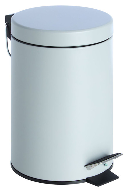 Parker 3 Litre Grey Pedal Bin