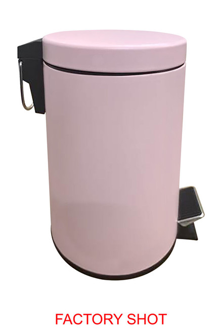 Parker 3 Litre Pink Pedal Bin