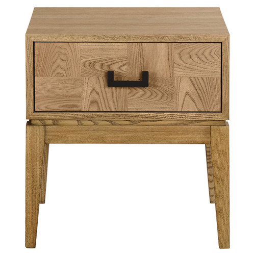 Dimaro Natural One Drawer Side Table
