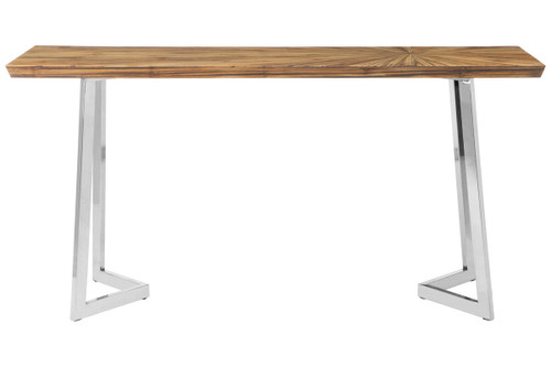 Gabar Natural Bamboo Console Table