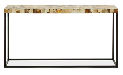 Obra Cream Mother of Pearl Console Table
