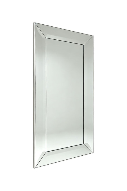 Tenby Silver Frame Leaner Floor Mirror