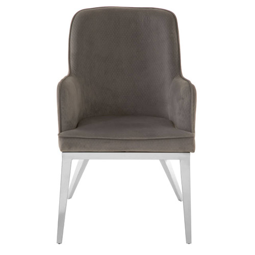 Eliza Black Velvet Dining Chair