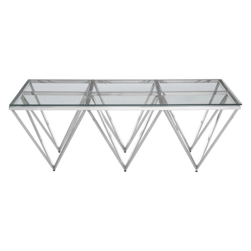 Allure Spike Triangles Base Coffee Table
