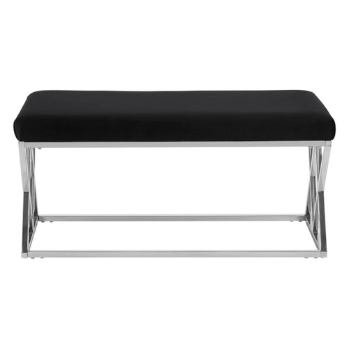 Allure Black Seat Bench