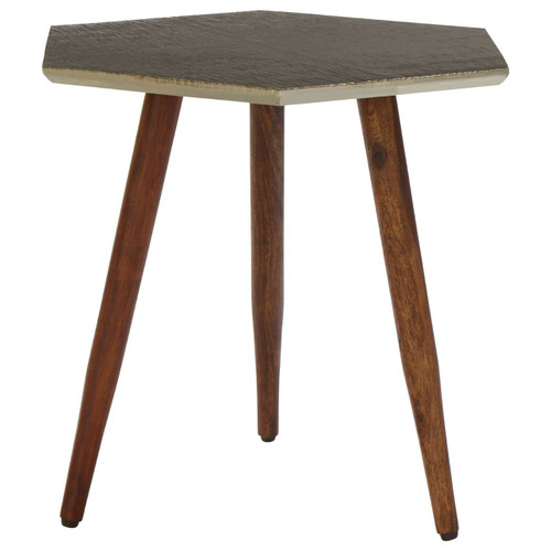 Boho Hexagonal Side Table