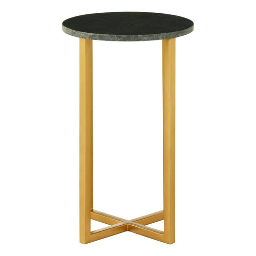 Templar Small Marble / Iron Side Table