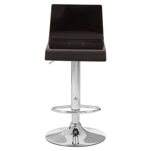 Baina Black Acrylic Bar Stool