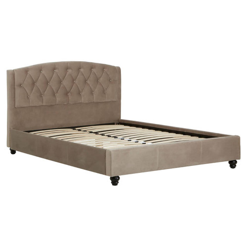 Josephine Brushed Velvet Double Bed