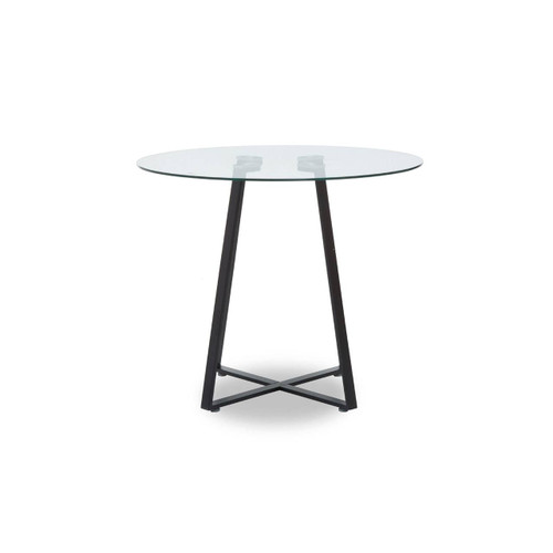 Metropolitan Round Glass Dining Table