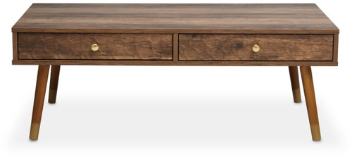 Frida Wood Veneer Coffee Table with 2 Drawers Frida Wood Veneer Coffee Table with 2 Drawers