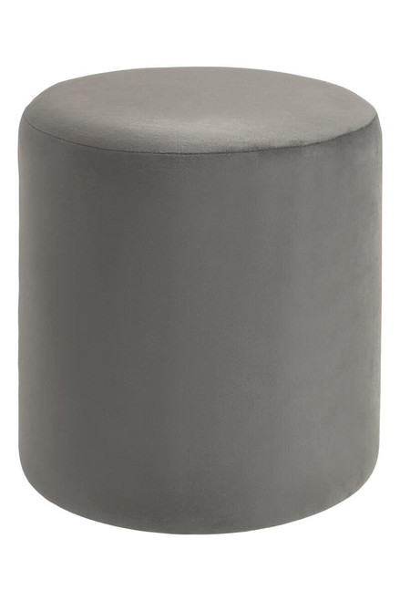 Haley Mink Velvet Pouffe