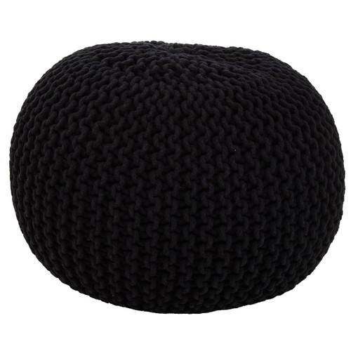 Kids Black Pouffe Kids Black Pouffe