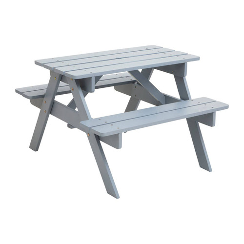 Brighton Grey Kids Picnic Bench