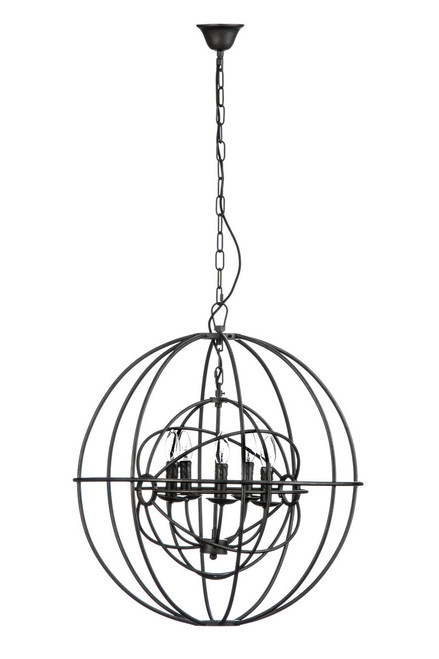 Orbital 5 Arm Round Pendant Light