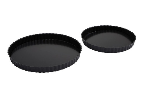 From Scratch Set Of Two Fluted Flan Tins
