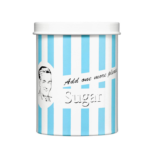 "Add one more please" Blue Sugar Canister