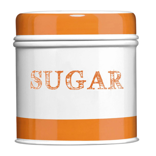 Orange Band Sugar Canister