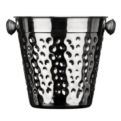 Mixology Hammered Effect Stainless Steel Ice Bucket