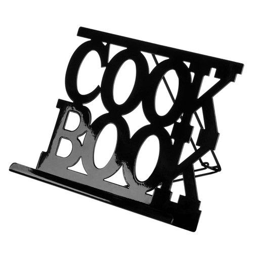 Black Enamel Cook Book Stand