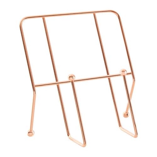 Cookbook Stand with Copper Finish