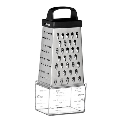 4 Sided Grater with Collection Compartment