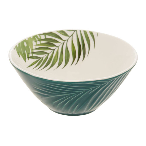 Bali Dark Greem Large Salad Bowl