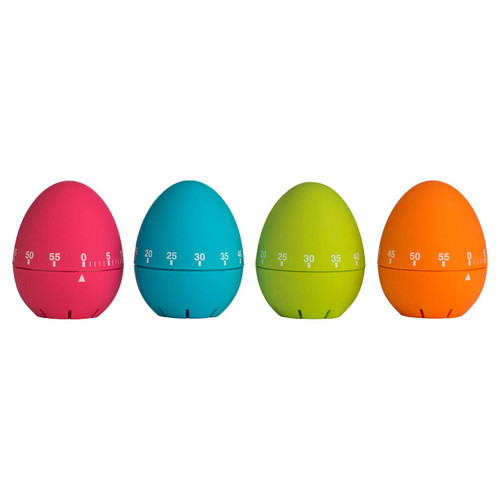 4 Assorted Egg Shape Timer