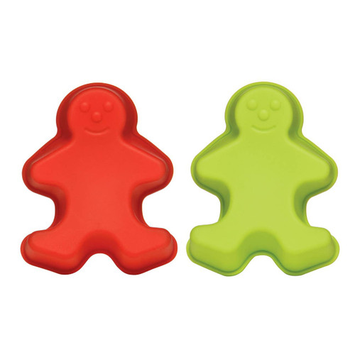 Gingerbread Men Cake Moulds - Set of 2