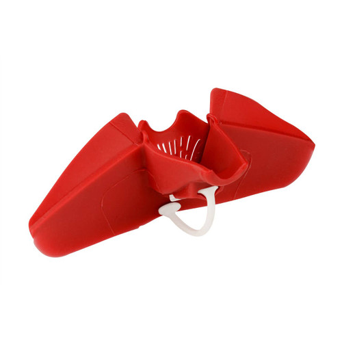 Red Grease Pouring Spout