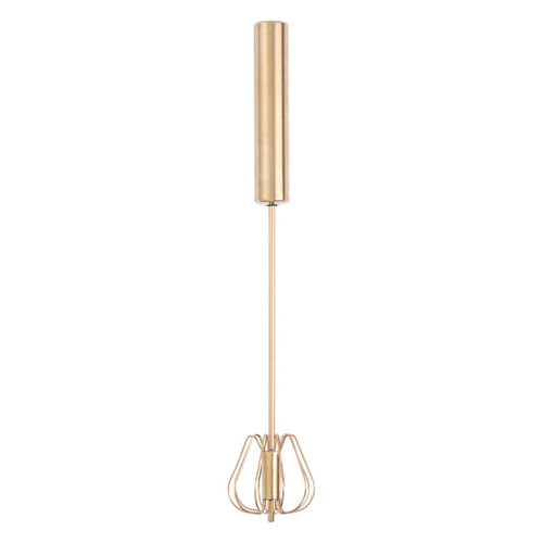 Press and Spin Light Gold Whisk - 35cm