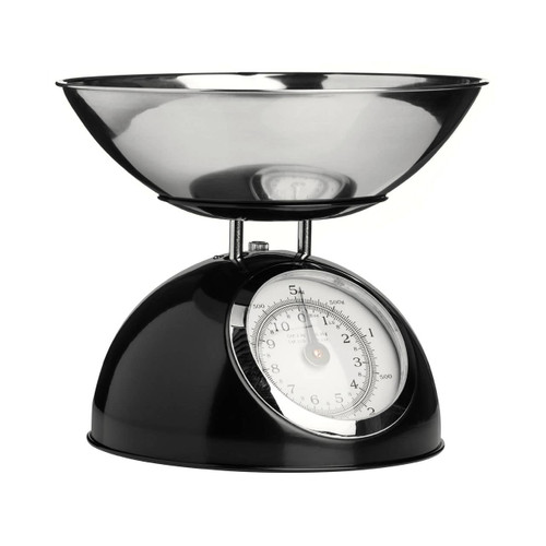 Black Half Circle Design Kitchen Scale - 5kg