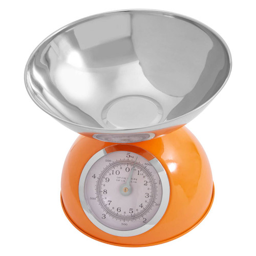 Orange Half Circle Design Kitchen Scale - 5kg