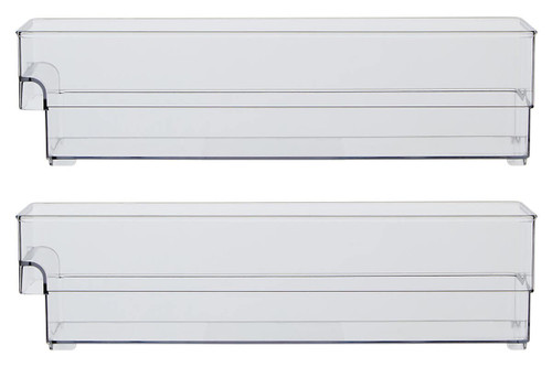 Romm Set of Two Small Stackable Fridge Storage Trays