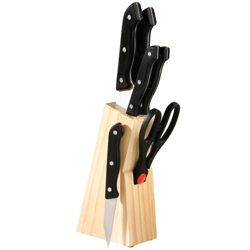 6pc Knife and Scissor Set