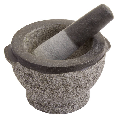 Granite Mortar and Pestle with Side Loop