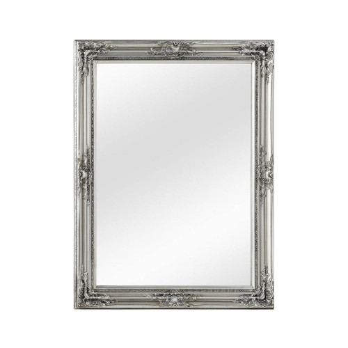 Classic Silver Finish Wall Mirror