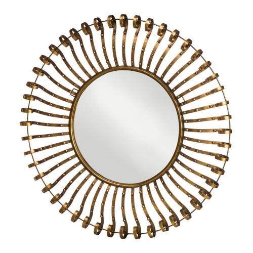 Cissell Spoke Frame Wall Mirror