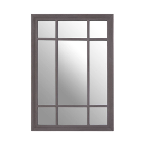 Hawthorne Rectangular Grey Wall Mirror