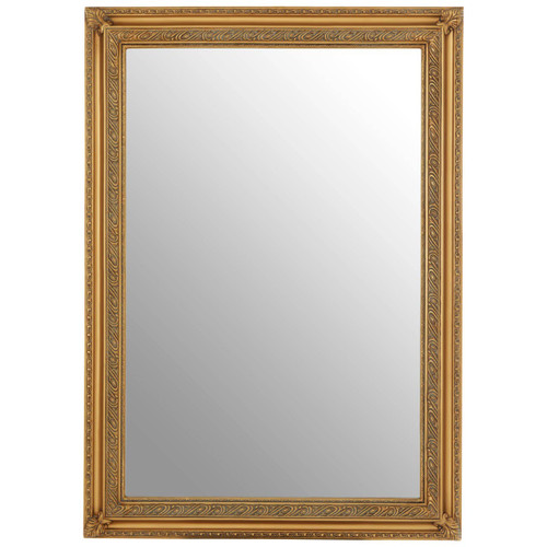 Zelma Gold Finish Wall Mirror