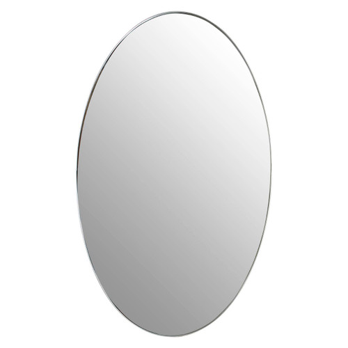 Cora Silver Oval Wall Mirror