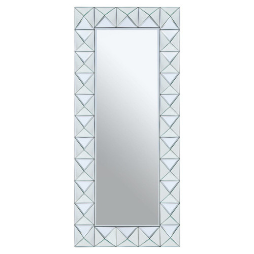 Yula Pyramid Edged Wall Mirror