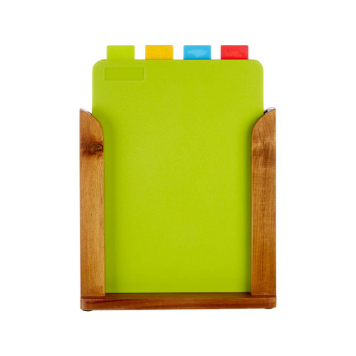 Wood Stand Chopping Boards - Set of 4