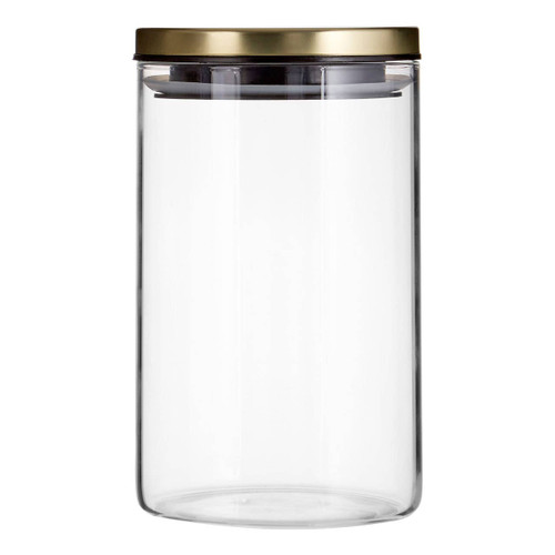 Freska Gold Lid Storage Jar - 950ml