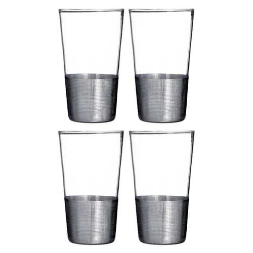 Set Of Four Apollo High Ball Glasses