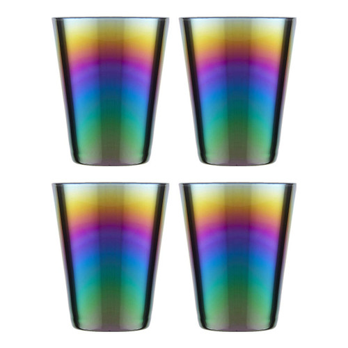 Aurora Glass Tumblers Set of 4